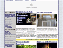 Tablet Screenshot of grill-repair.com